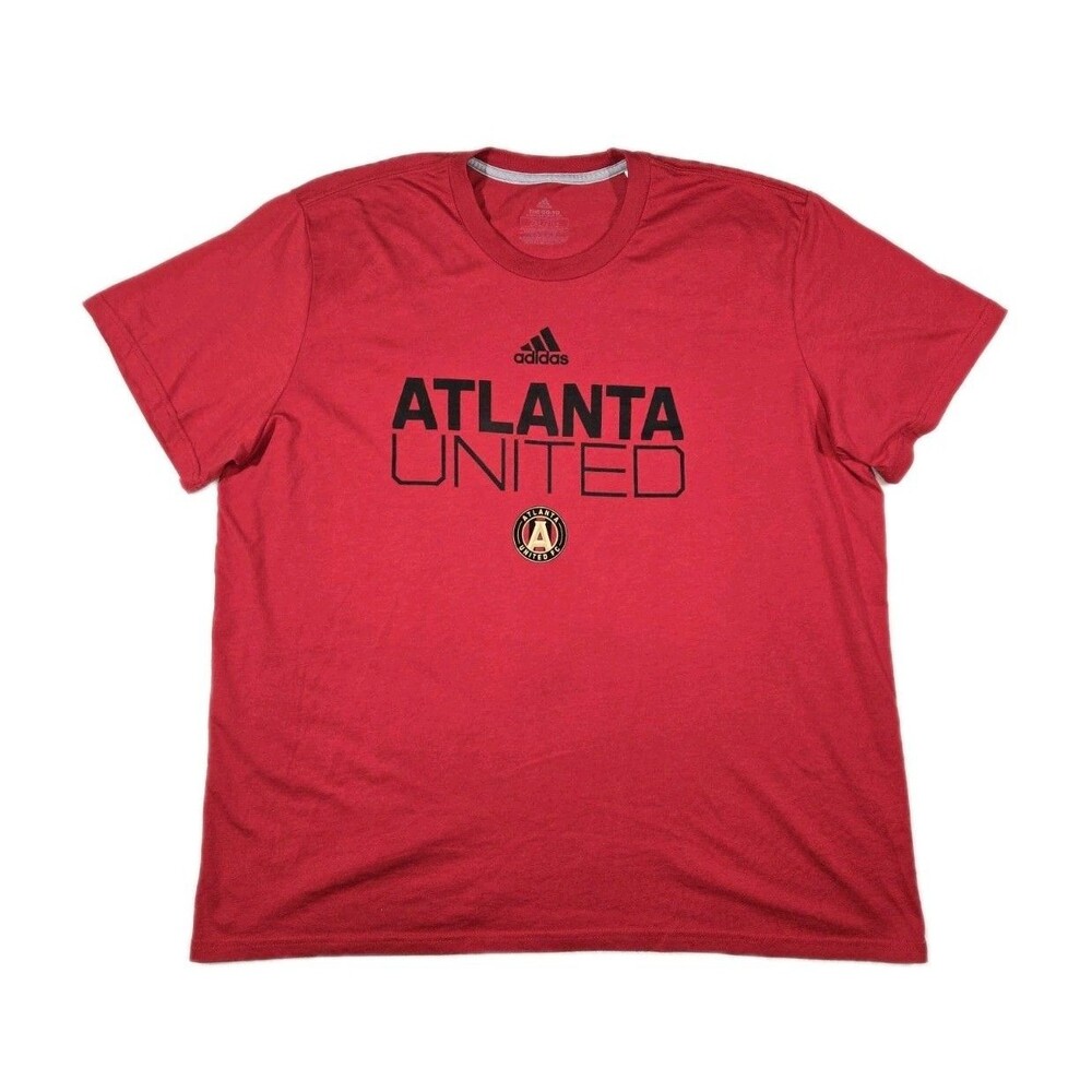 Mens Atlanta United Short Sleeve T Shirt Red 2XL